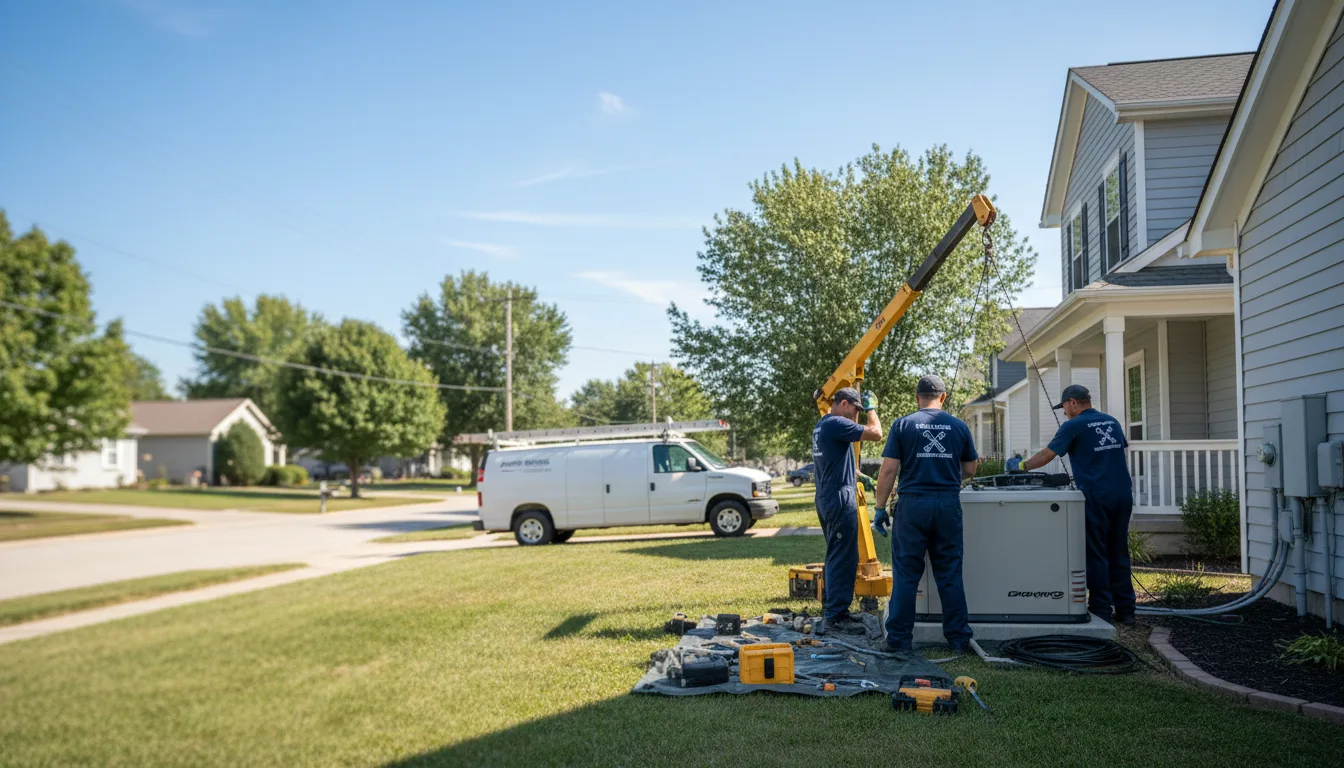 Generator Installation in Foosland, IL near me
